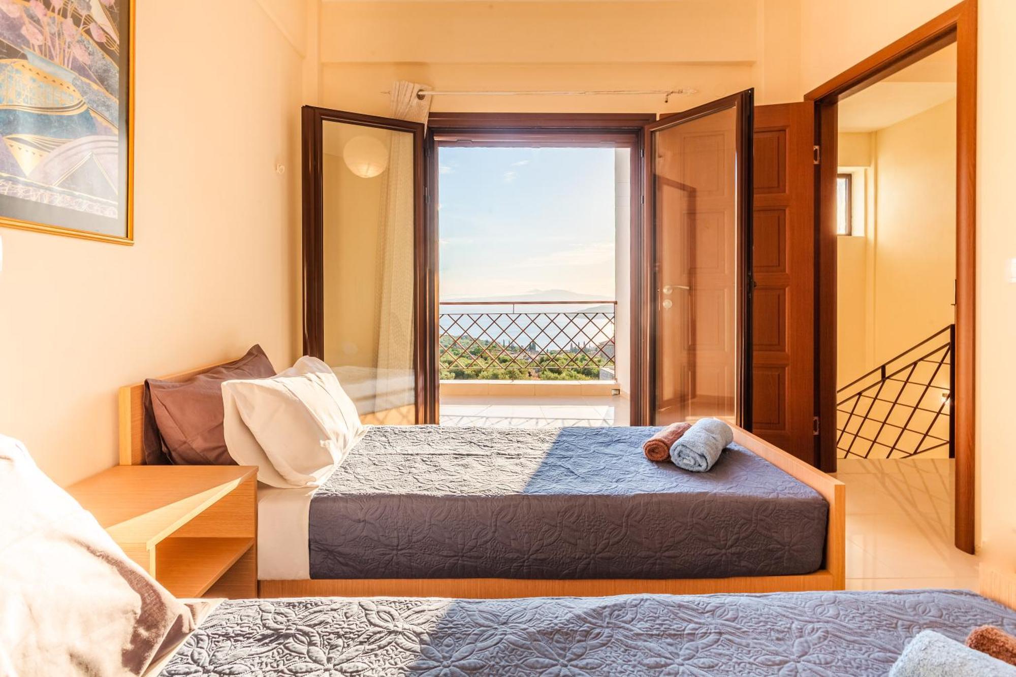 Villa Armonia, Sunset View And Relaxing Beach Vibe Proástion Eksteriør bilde